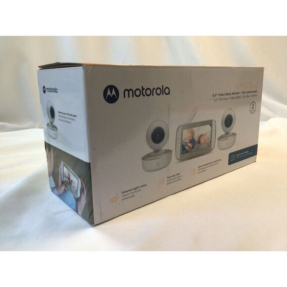 Motorola VM50G - HD Wireless 2-Camera - New Damaged Box - Picture 1 of 3